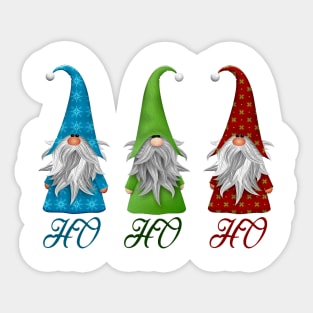 Christmas Gnomes Sticker